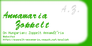 annamaria zoppelt business card